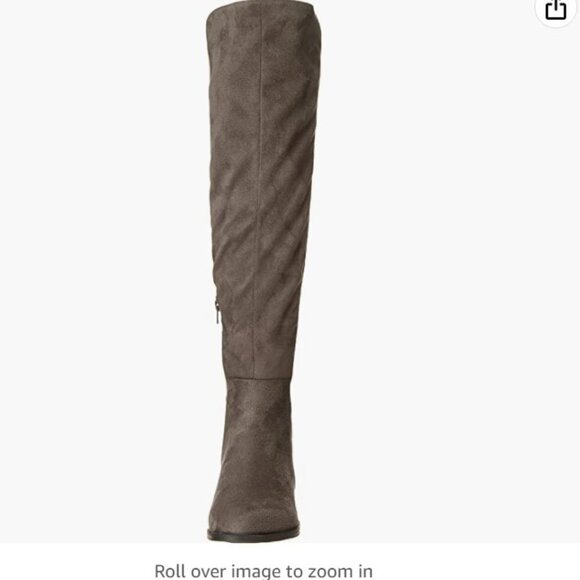NINE WEST Allair Over the Knee Boot, Main, 7M WC WIDE CALF - Picture 5 of 6